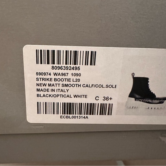 Balenciaga Strike Combat Boot Contrast 36.5 - Picture 9 of 9